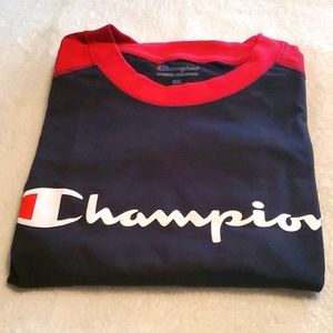 Men champion athletic wear t shirt